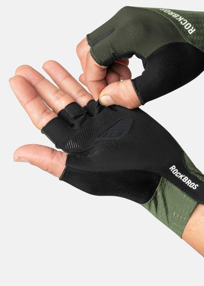 【ROAD TO SKY】by ROCKBROS Fingerless Anti-Slip Cycling Gloves in Various Colours
