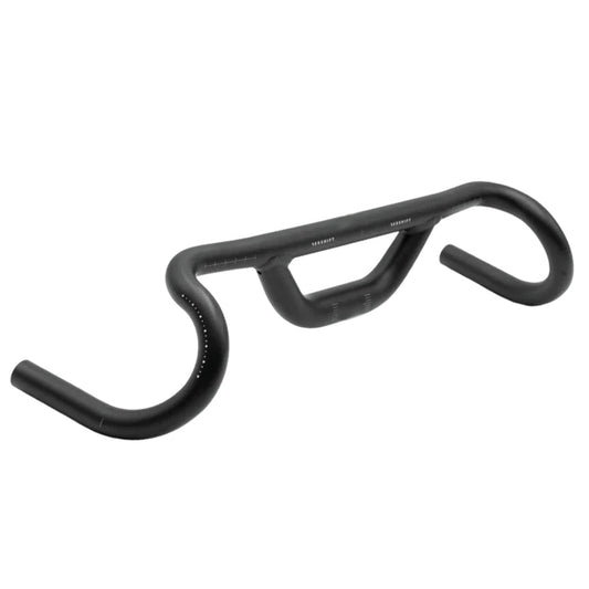 Redshift Sports Top Shelf Drop Bar 50mm Rise 25 deg- 41cm Black