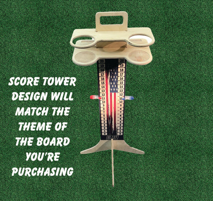 Buck American Flag Cornhole Boards