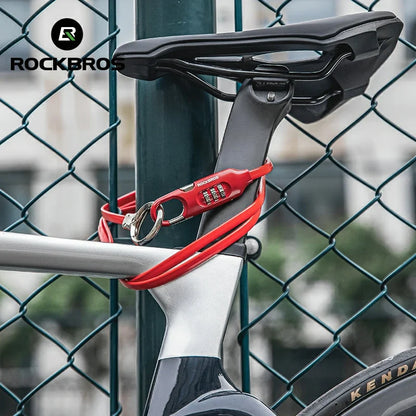 5FT Bike Lock Cable with Preset Combination