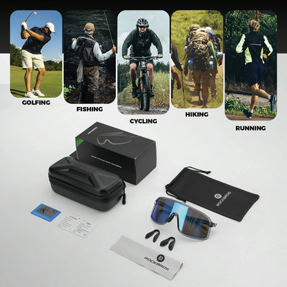 Polarized Photochromic Cycling Sunglasses