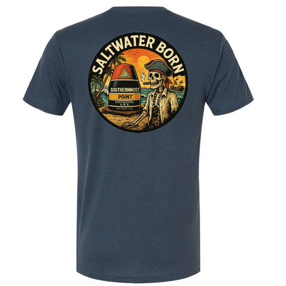 Key West Florida Pirate Soft Tee
