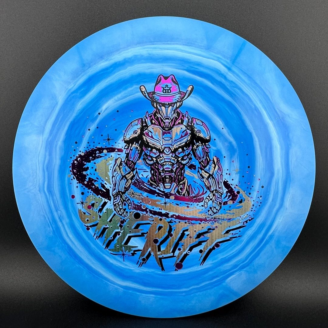 Fuzion Swirly Sheriff - Galactic Lawman Stamp