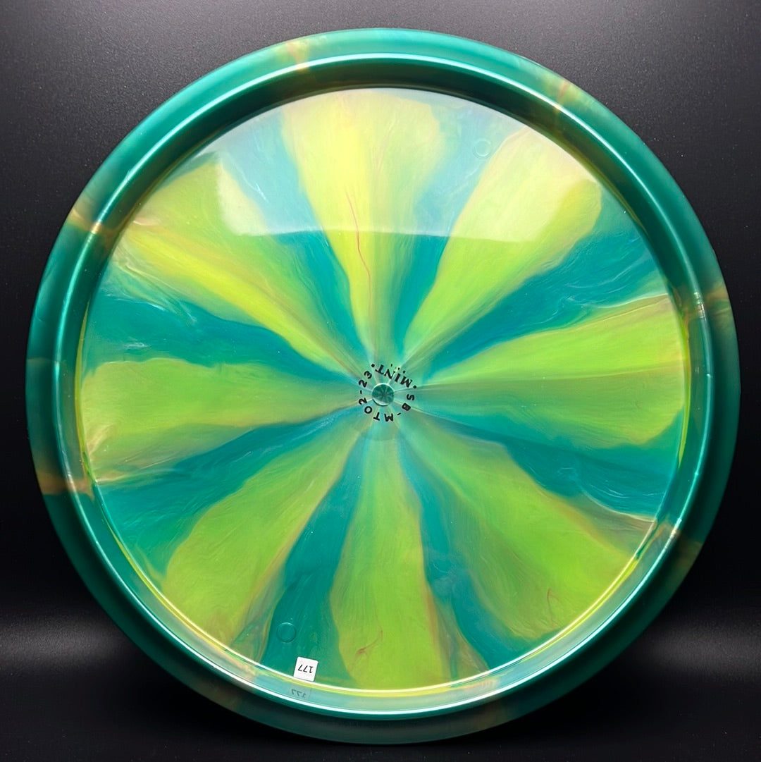 Sublime Swirl Mustang - "UV X-Ray" by ZAM - UV Reactive Foil