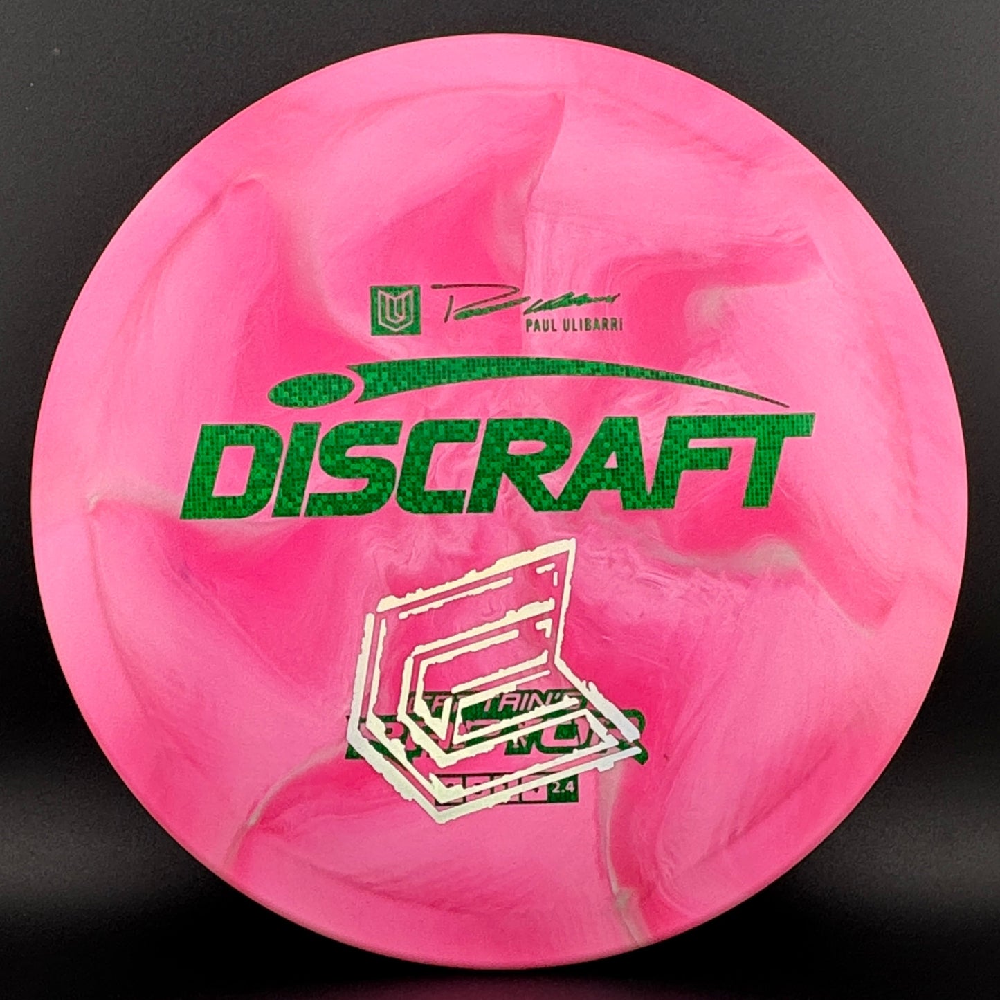 ESP Swirl Captain's Raptor - Misprint - Paul Ulibarri Stamp