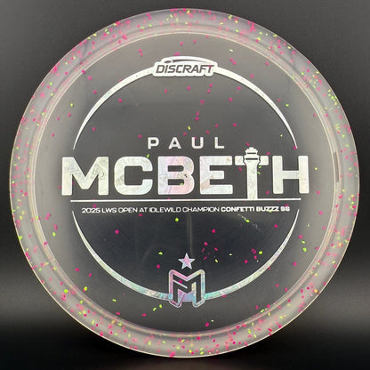 Confetti Z Buzzz SS - Paul McBeth 2025 LWS Open