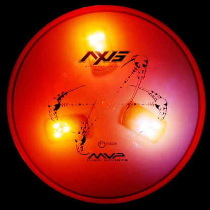 MVP Tri-Lit Turquoise LED Disc Lights (5, 10 or 20 Pack) - Glow Essential!