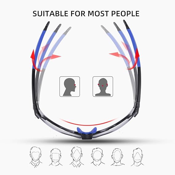 Adaptive Lens Photochromic Cycling Sunglasses