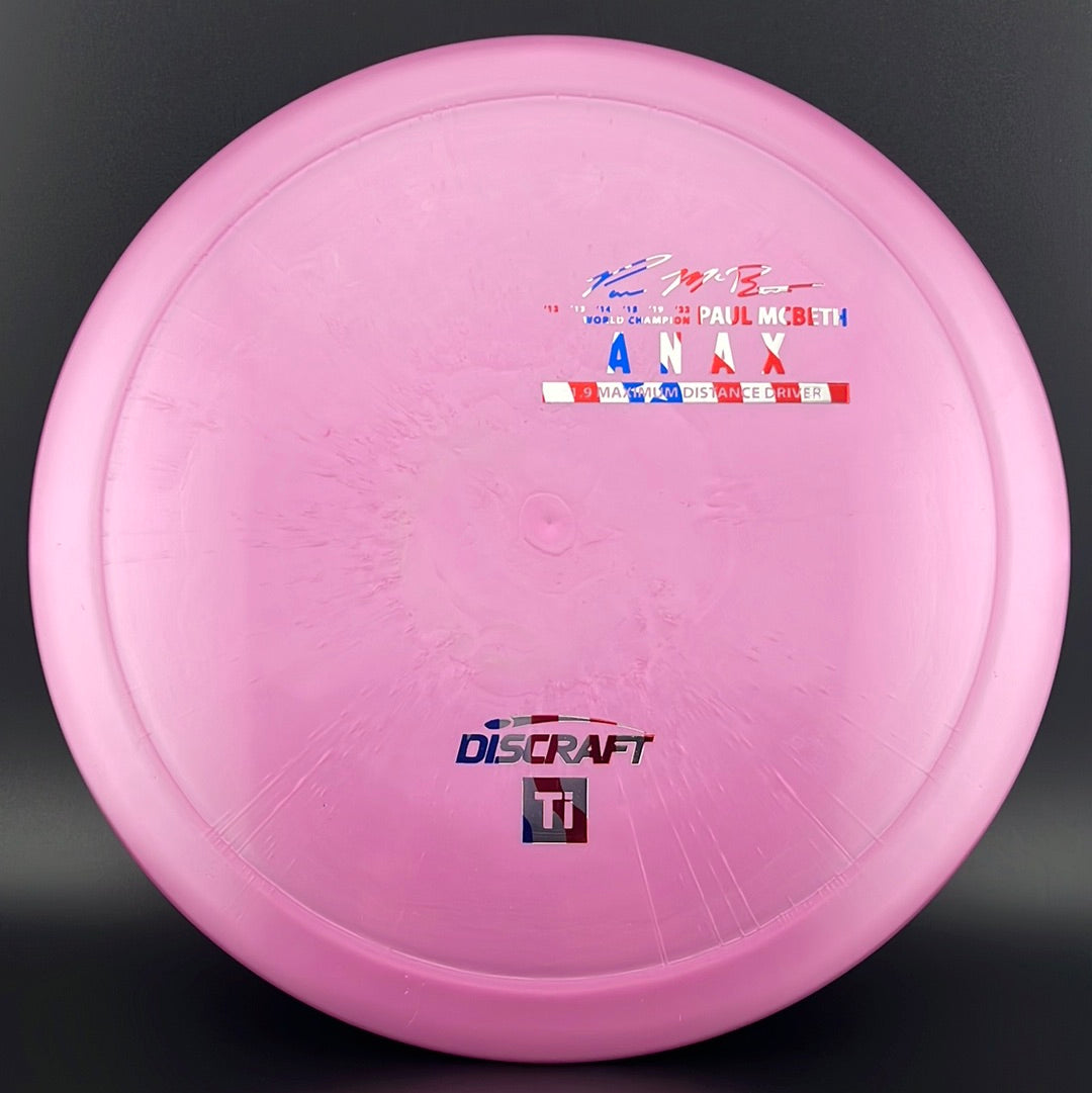 Titanium Anax - First Run - Paul McBeth Limited Edition
