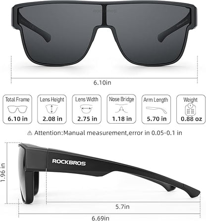 Polarized Fit Over Sunglasses (UV400)