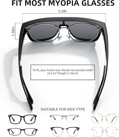 Polarized Fit Over Sunglasses (UV400)