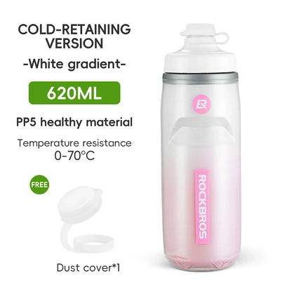 Bicycle Water Bottle 620ml 5h Cooling