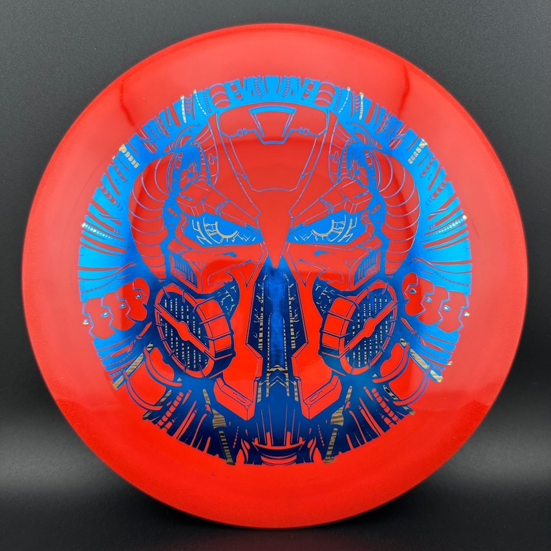 Biohazard Star Destroyer - 2 Foil XL Stamp by Michael Barnard