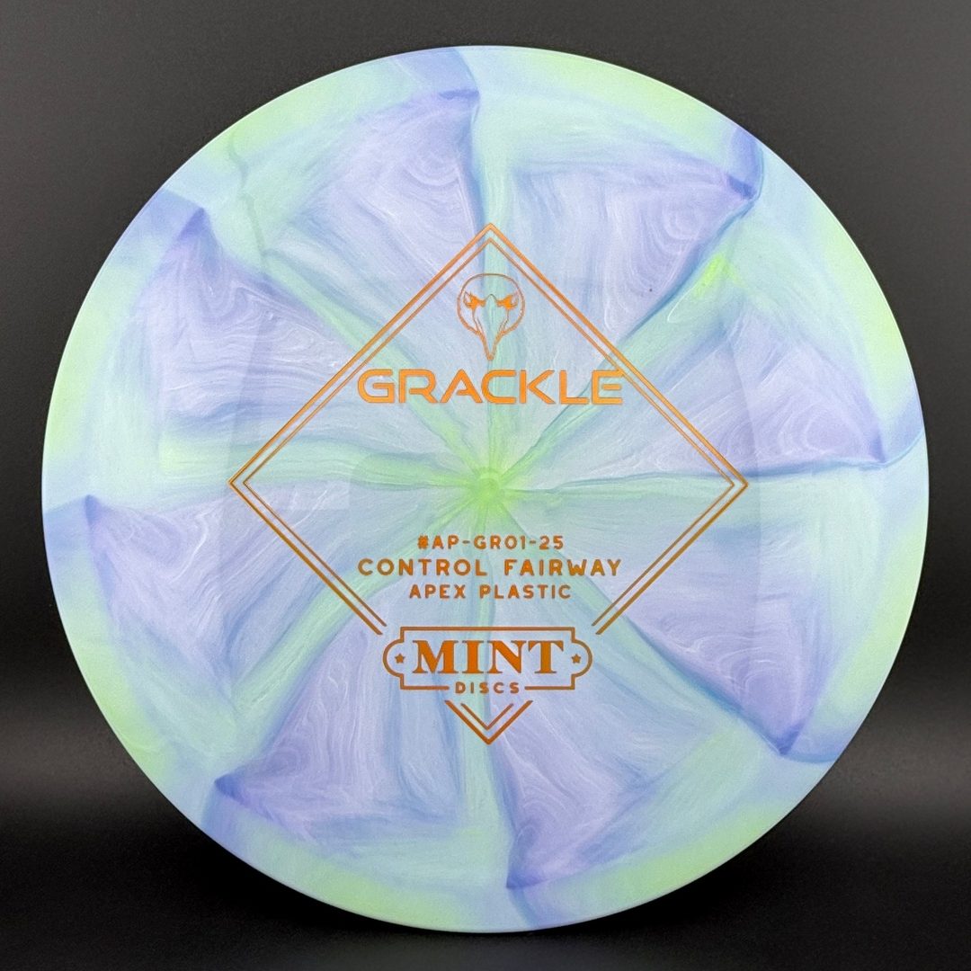 Swirly Apex Grackle - First Run