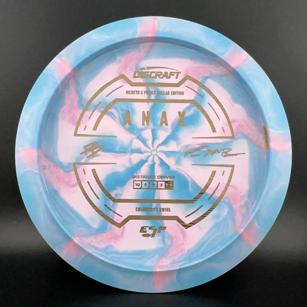 Colorshift Swirl ESP Anax -  McBeth X Pierce Collab Edition