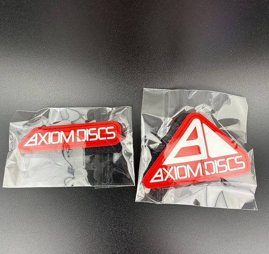 Axiom Logo PVC Patches (Hook N Loop Backside)