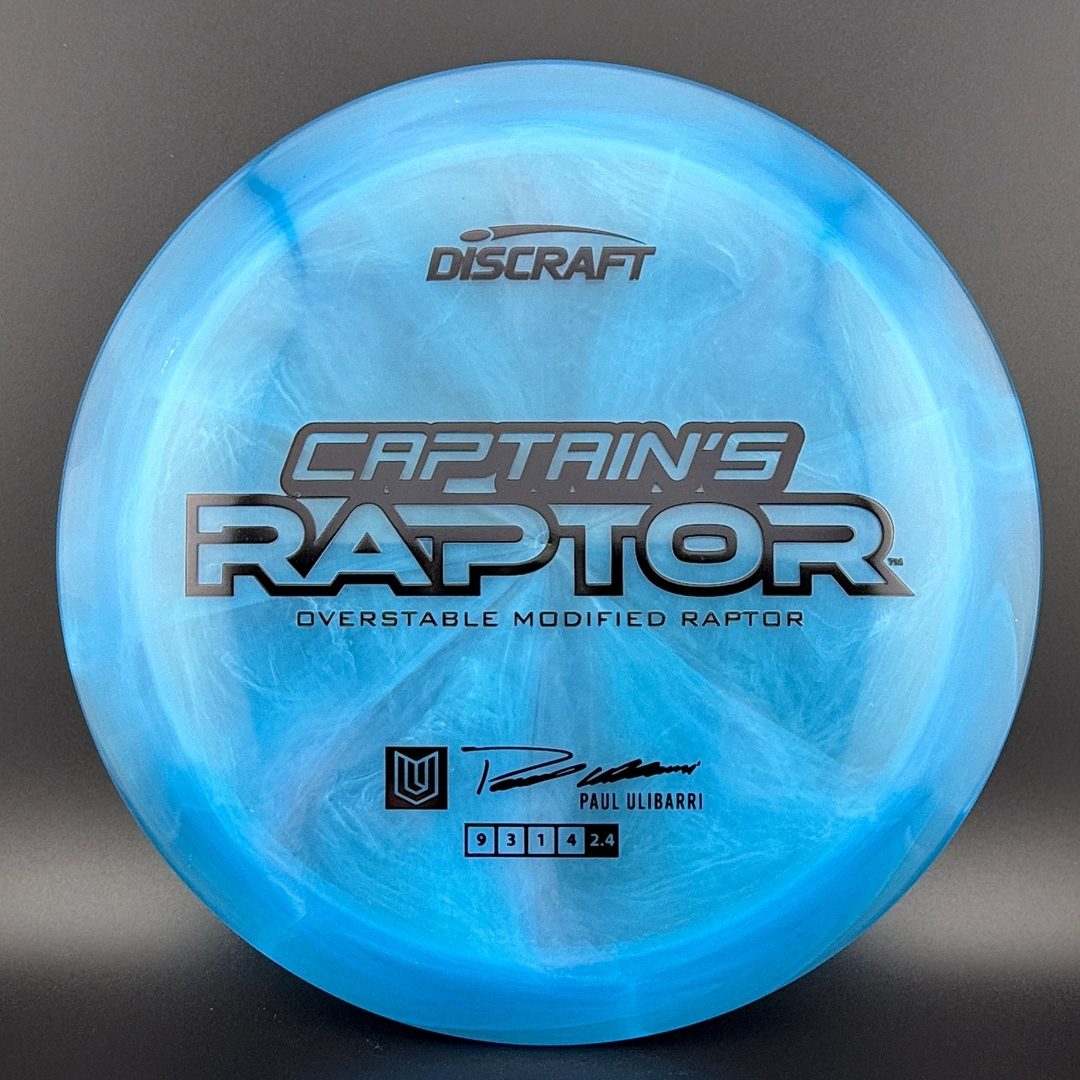 Special Z Blend Captain's Raptor - Paul Ulibarri 2025 Signature Series