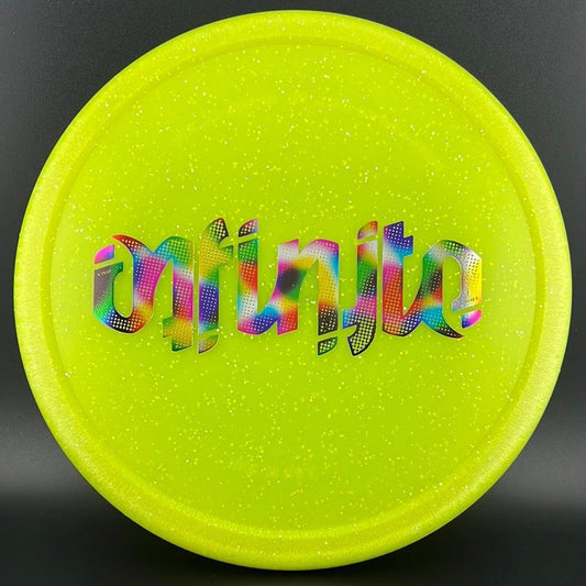 Metal Flake Glow C-Blend Glyph (First Run) - Ambigram