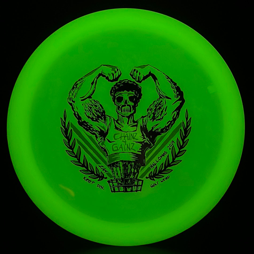 Nocturnal Phoenix - "Chains 4 Gains" by ZAM Keep Disc Golf Weird