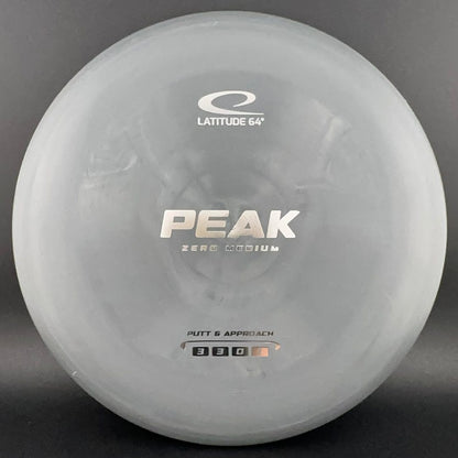 Zero Medium Peak - First Run