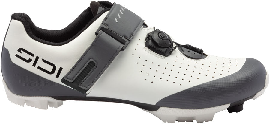 SIDI Physis Mountain Clipless Shoes - Men's Ice White/Anthracite 42.5