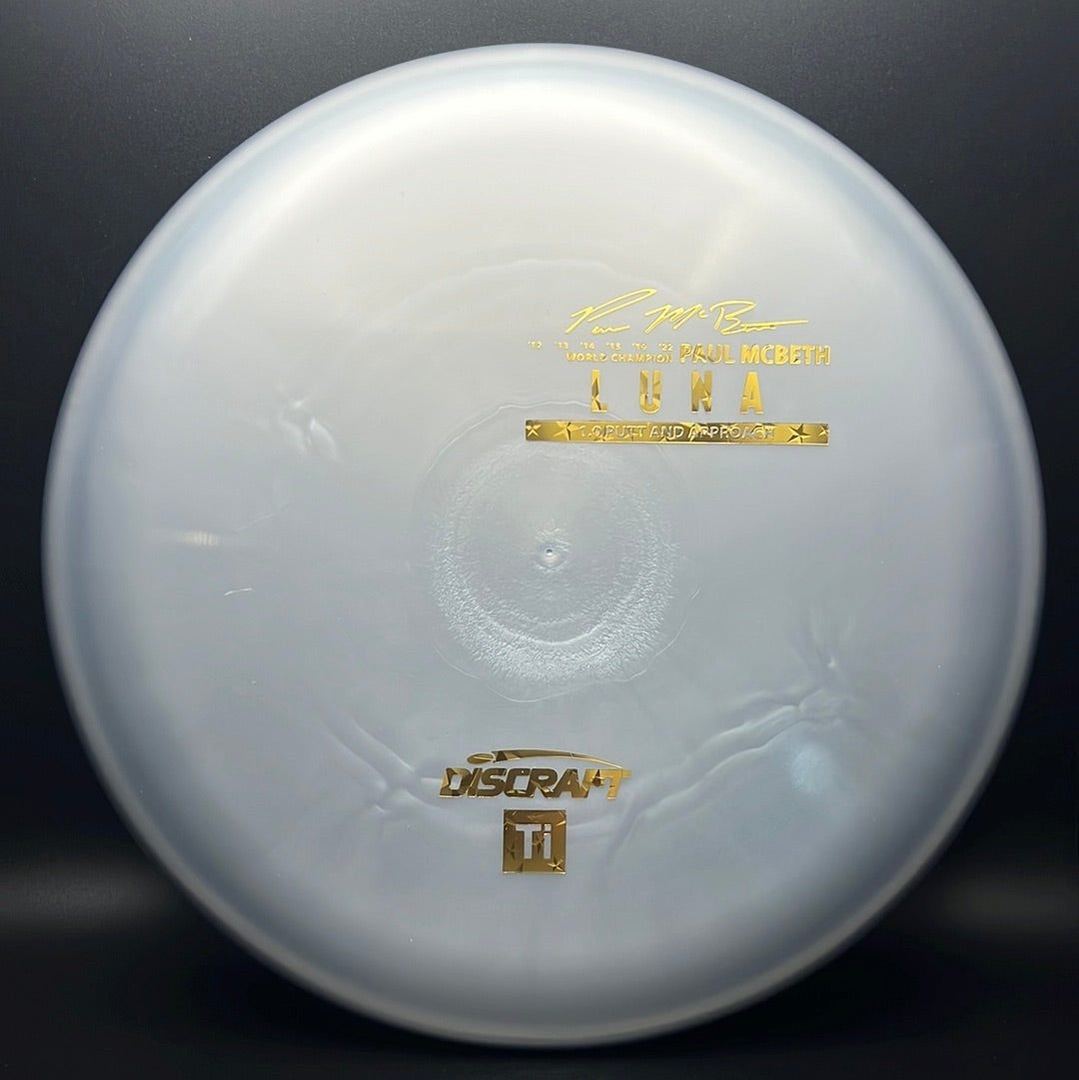 Titanium Luna - First Run - Paul McBeth