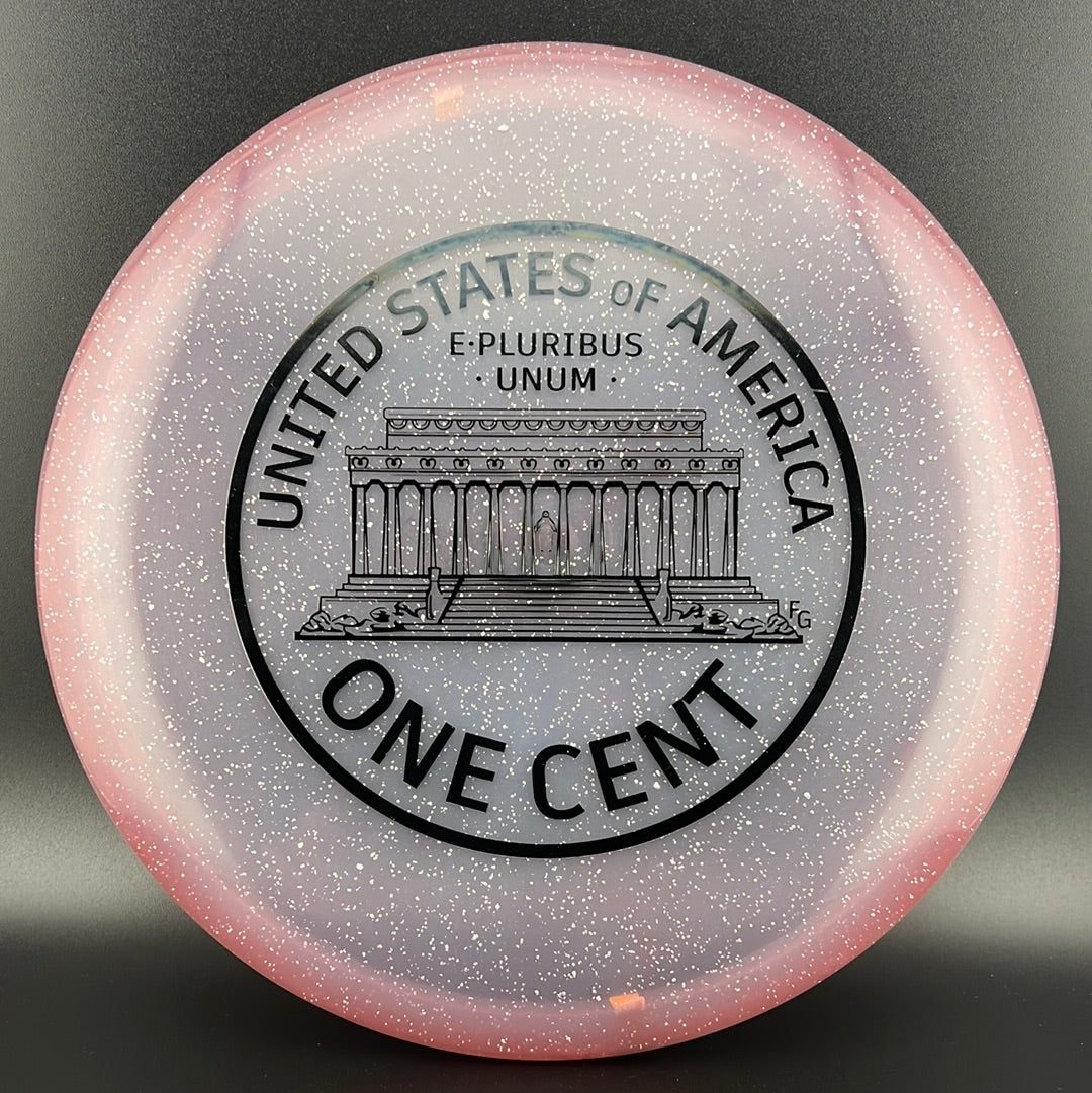 Founders Penny - Limited "One Cent" Stamp