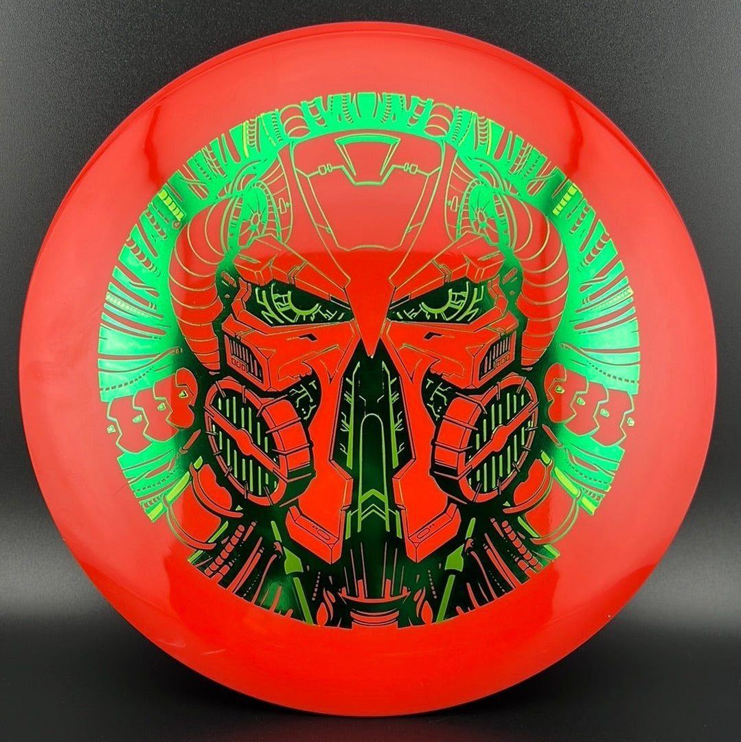 Biohazard Star Destroyer - 2 Foil XL Stamp by Michael Barnard