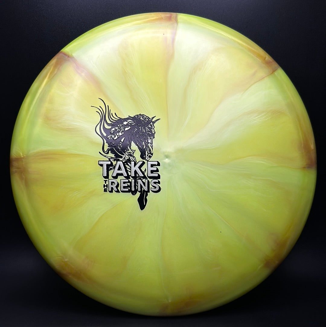 Sublime Swirl Mustang - "Take The Reins" Mini Stamp