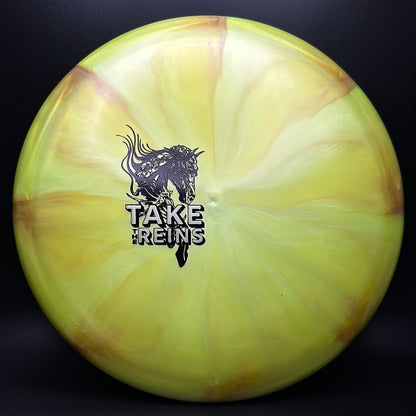 Sublime Swirl Mustang - "Take The Reins" Mini Stamp