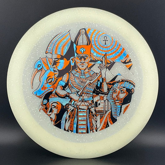 Metal Flake Glow Aztec X-Out - Gods of Egypt