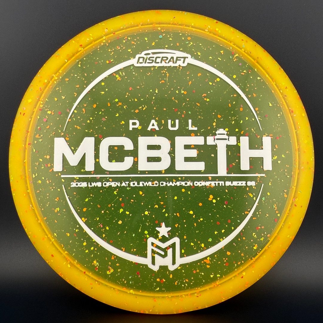 Confetti Z Buzzz SS - Paul McBeth 2025 LWS Open