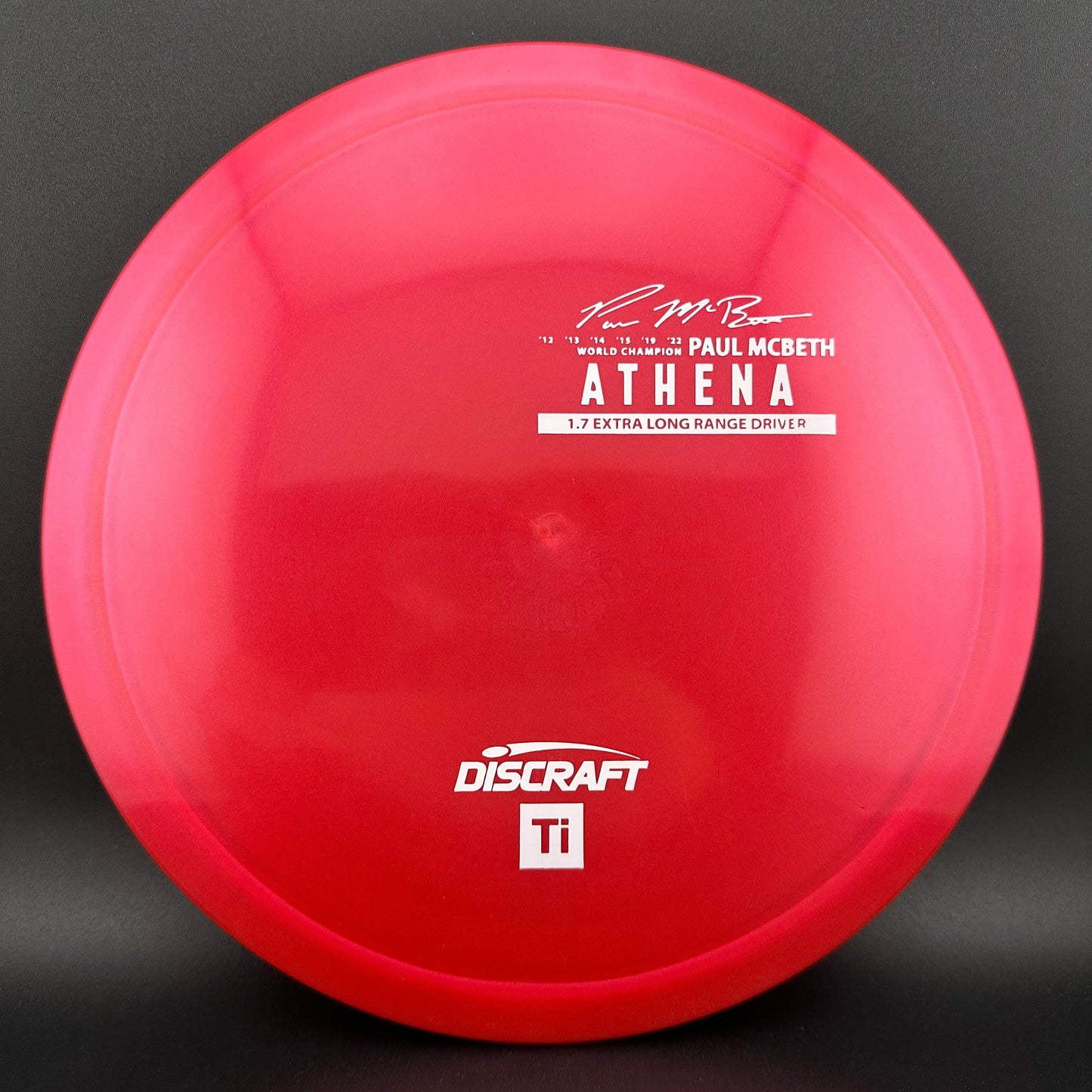 Titanium Athena - Paul McBeth Limited Edition