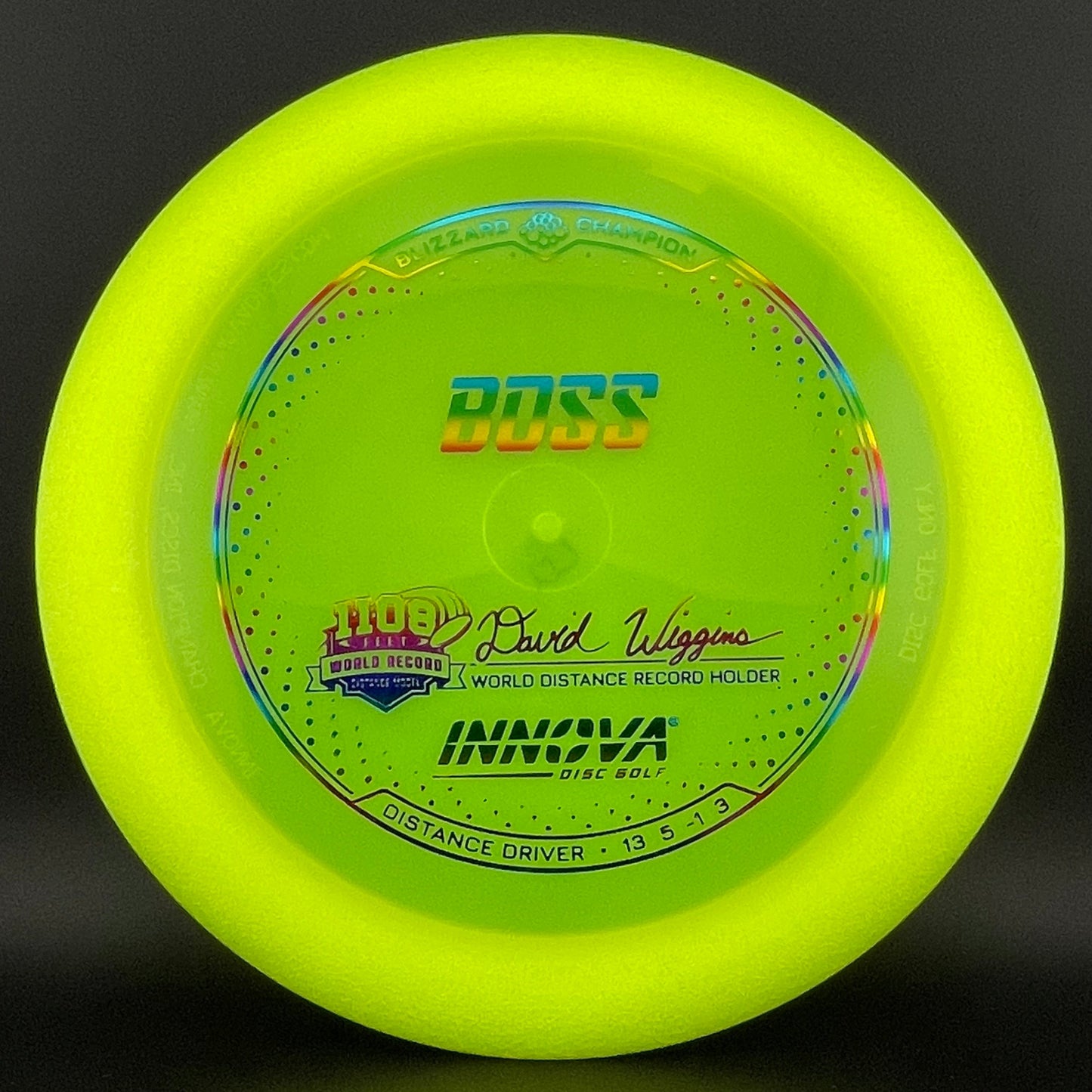Blizzard Champion Boss - David Wiggins Jr 1108 World Record