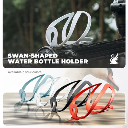 Lightweight Aluminum Bike Water Bottle Cage with Screws Tool
