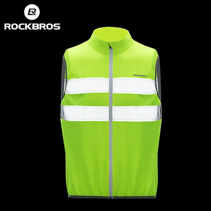 Cycling Vest Unisex Reflective Breathable Night Running