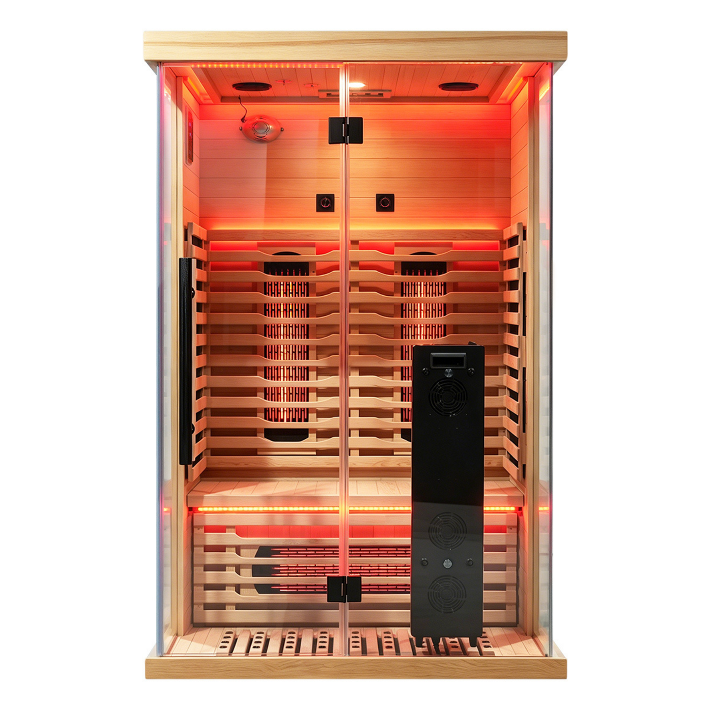 Blisspod I Vantaa RED I All-In-One - Full Spectrum + Red Light Therapy I Indoor Premium Sauna I 2 Person