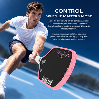 Rhythm Hybrid Pickleball Paddle – Pink