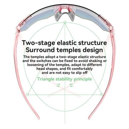 Durable Polarized Cycling Sunglasses with UV400 Protection