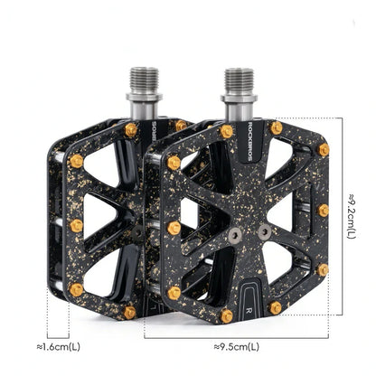Wide Flat Pedals