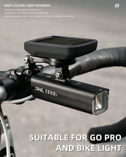 Bike Computer Mount Out-Front Aluminum Integrated