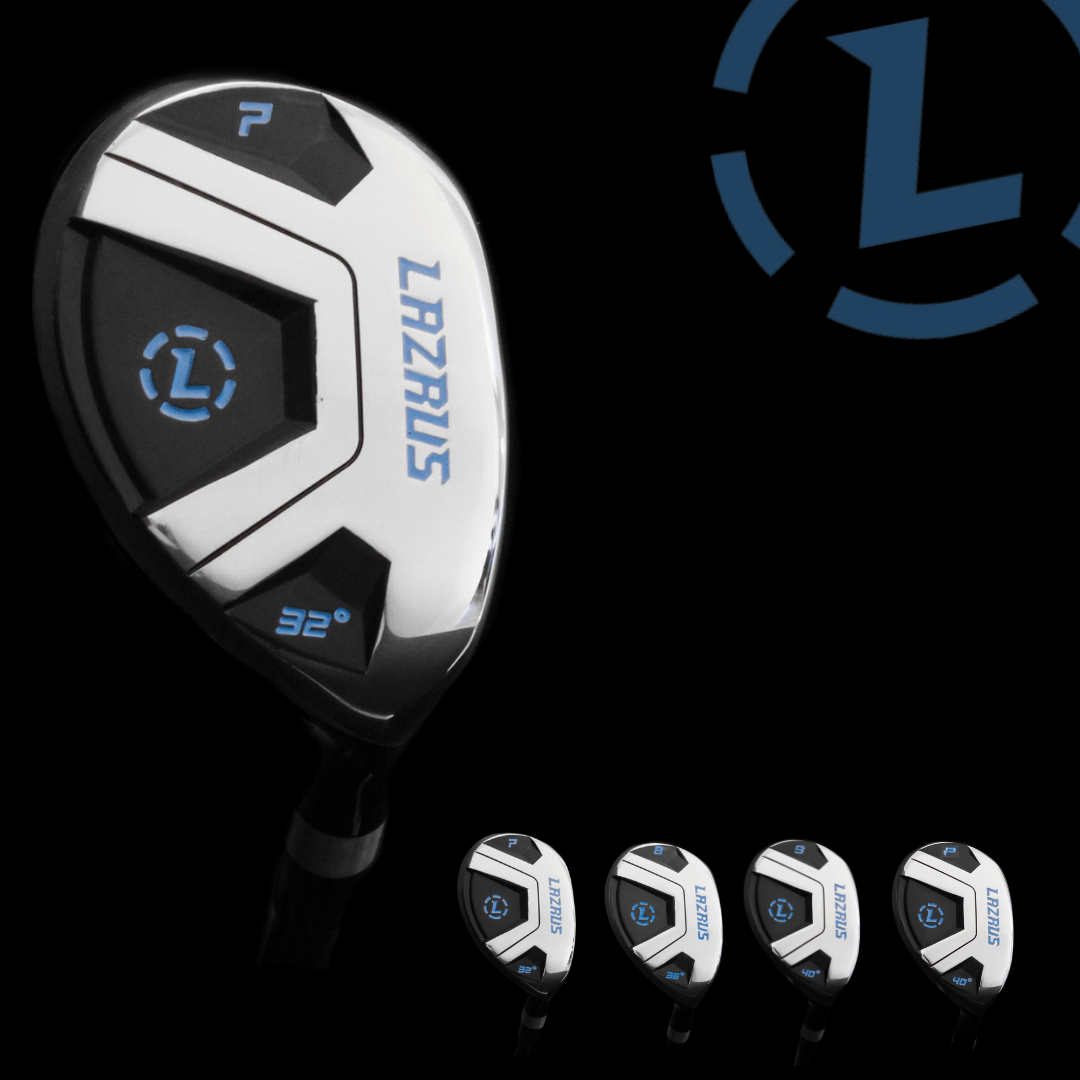 Lazrus Golf LAZ1 Hybrids (SILVER/BLACK)