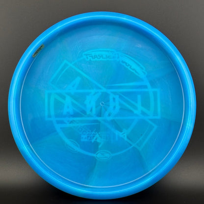 Z Swirl Luna - Stock Z Stamp - Misprint