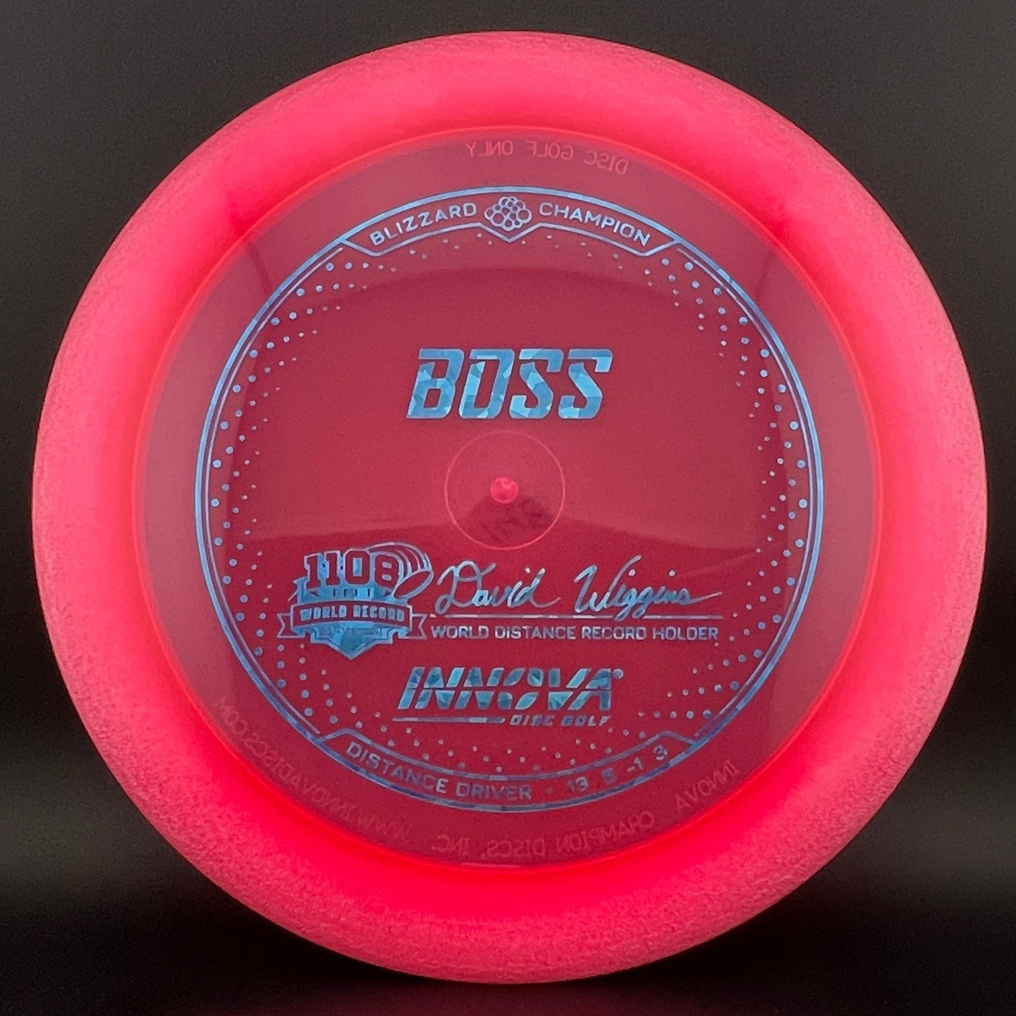 Blizzard Champion Boss - David Wiggins Jr 1108 World Record