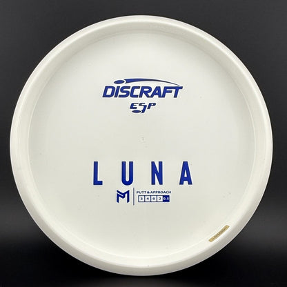 White ESP Luna - Bottom Stamp - Dyer's Delight