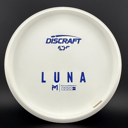 White ESP Luna - Bottom Stamp - Dyer's Delight
