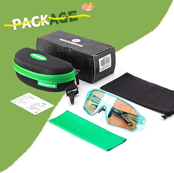 Kids Sports Glasses for Ages 8–14