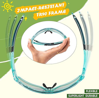 Kids Sports Glasses for Ages 8–14