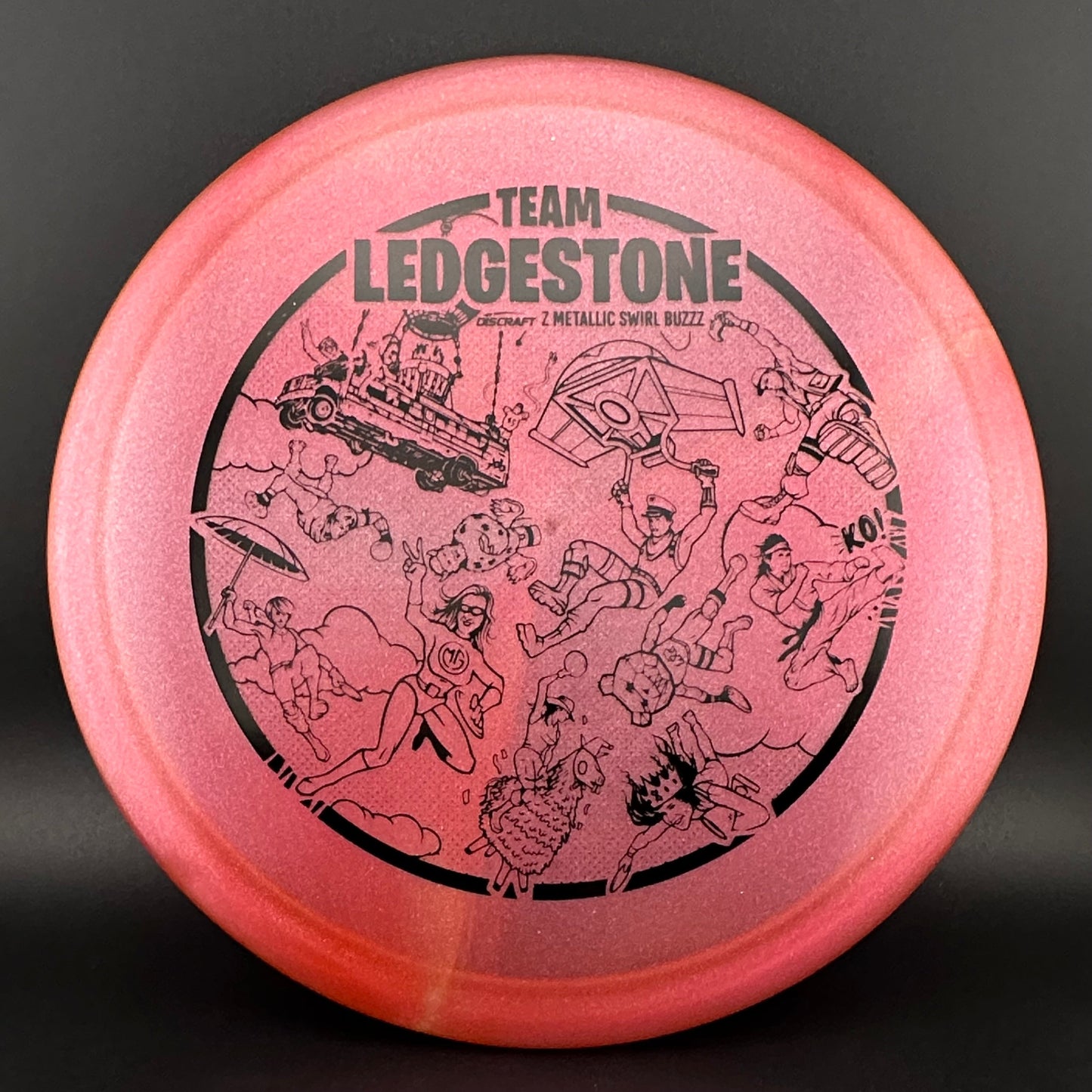 Z Swirl Metallic Buzzz - Team Ledgestone Fortnite 2023