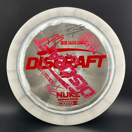 ESP Nuke *Signed* - 5x Paige Pierce Tour Series - MISPRINT